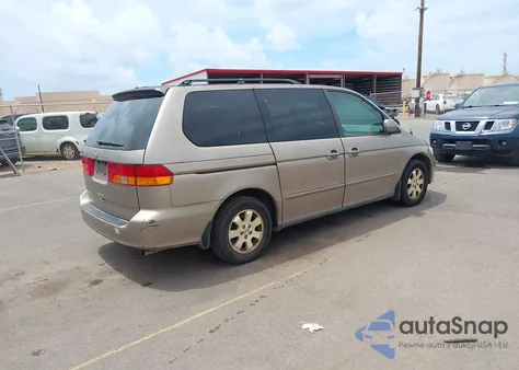 2003 Honda Odyssey Ex из США, поврежденный, VIN 5FNRL18613B083151